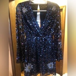 ASOS sequined dress in size 2.